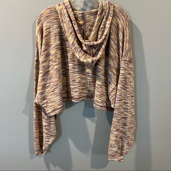 Out From Under Jenny Cropped Hoodie Sweatshirt - Picture 8 of 8